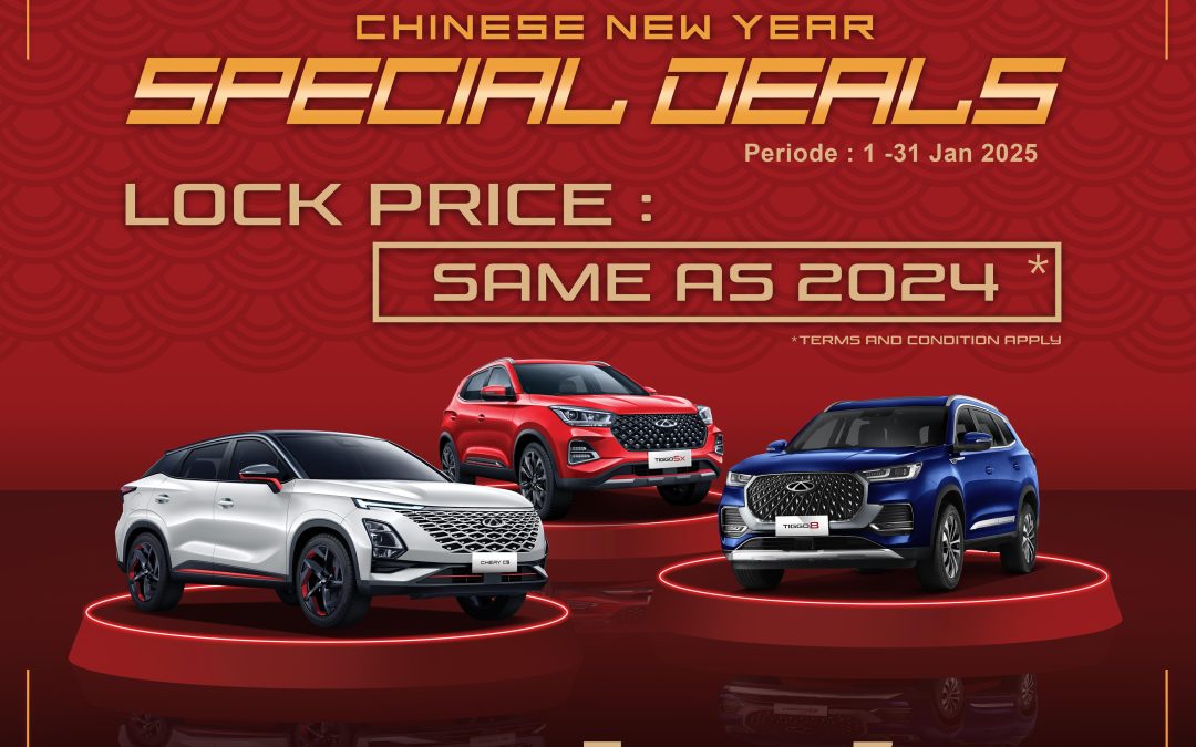 Chinese New Year SPECIAL DEALS! LOCK PRICE : SAME AS 2024*